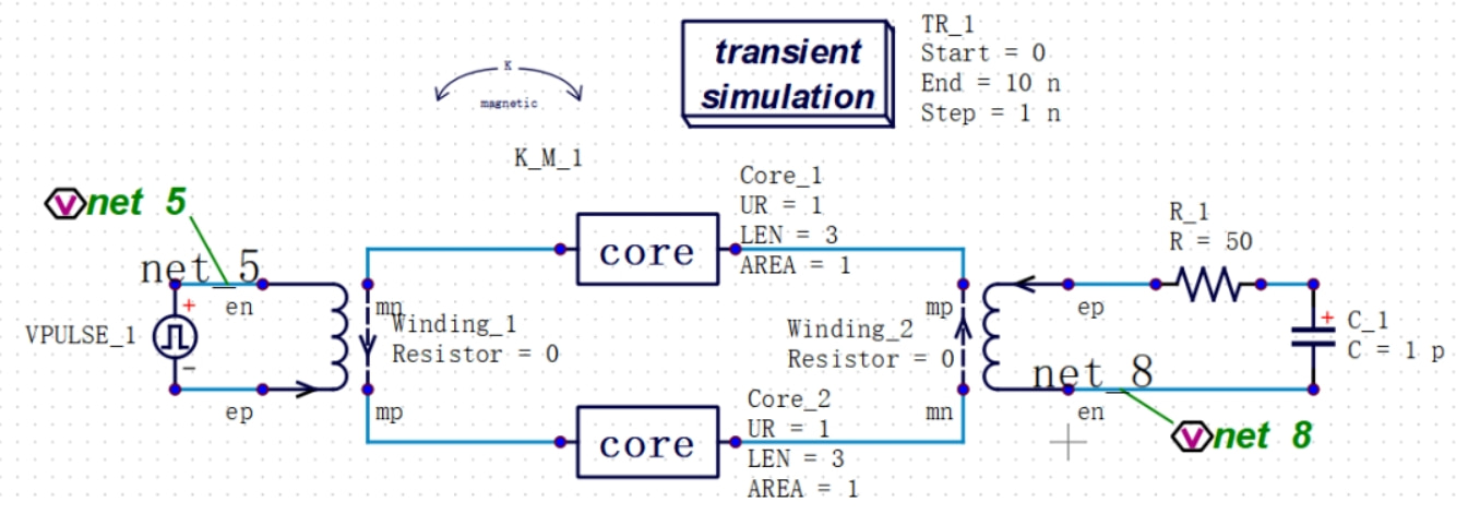 custom transformer showed in the figure