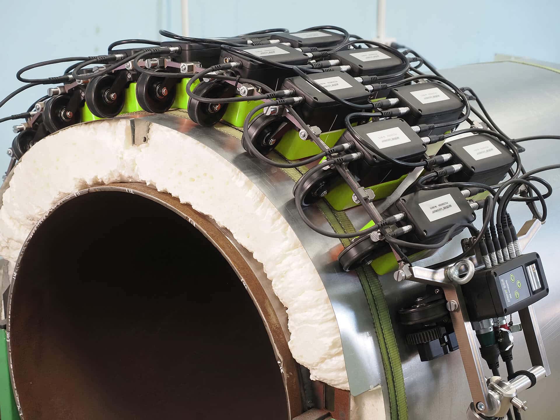 BEONDT Pulsed Eddy Current Corrosion Detector 16-Channel Pulsed Eddy Current In-Service Corrosion Inspection System